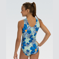 Justaucorps de gymnastique vintage personnalisé respirant taille haute sans bretelles pour filles, tenue de danse extensible, vêtements de sport OEM, vêtements d'entraînement