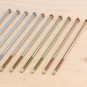 [YOU-ONE Sistemi di Fissaggio] Viti per Pannelli Sandwich Isolati, Viti Autoperforanti Lunghe in Acciaio Inox 410 con Rivestimento Delta - Product Image 4