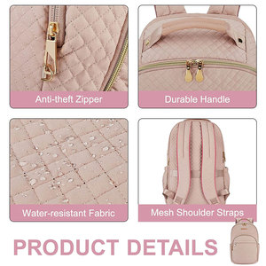 Sac à dos de voyage décontracté classique de grande capacité avec plusieurs compartiments de rangement, léger pour une utilisation quotidienne à l'école et au bureau - Product Image 6