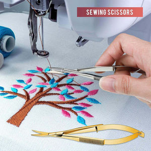 Ciseaux à cuticules professionnels durables en acier inoxydable courbé avec lame tranchante et conception à ressort – Prix raisonnable ANAAIF - Product Image 6