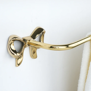 Brass Gold Plated Hook hanger Brass Towel Hook Holder Storage Organizer Hanger handmade Attractive Design With Wholesale Price - Product Image 4