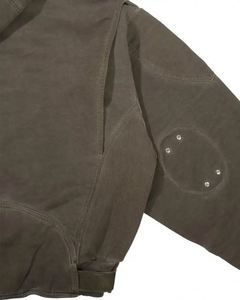 Sudadera con Capucha Vintage Personalizada con Lavado Ácido para Hombre, Otoño, 100% Algodón Orgánico, Resistente al Viento, Ecológica, Talla Grande - Product Image 4