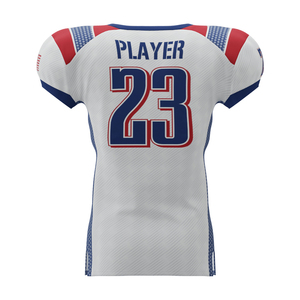 Best Selling Adult Men's Football Jersey Half Sleeve Club Team American Football Shirt <b>Heat</b>-Transfer Printing Breathable - Product Image 2