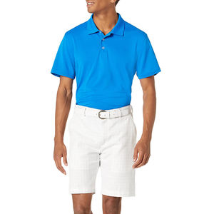 Camisas Polo Casuales Lisas de Alta Calidad al por Mayor para Hombre, Camisa Polo de Secado Rápido con Logotipo Personalizado para Hombre - Product Image 1