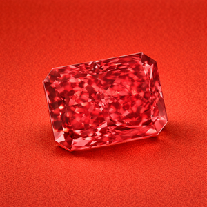 Diamante Cultivado en Laboratorio de Corte Radiante Rojo Intenso de 6.0 Quilates, Certificado IGI, de Alta Calidad, para Joyería Fina - Product Image 3