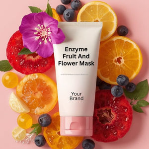 Mascarilla Enzimática de Frutas y Flores, Tratamiento Exfoliante Natural para un Brillo Radiante, Aclara e Hidrata la Piel, Cuidado Facial, OEM, ODM, Marca Privada - Product Image 2
