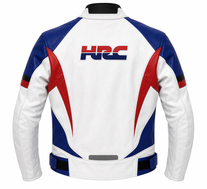เสื้อแจ็คเก็ตมอเตอร์ไซค์หนังพิมพ์ลายแบบรีดร้อน 220 กรัม แบรนด์สั่งทำพิเศษ แขนยาว กันลม ใส่ได้ทั้งฤดูร้อน สำหรับผู้ชาย - Product Image 6