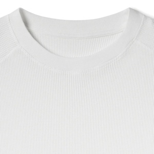 Classic White Crewneck Sweatshirt Soft Cotton Blend Regular Sleeve Loose <b>Pullover</b> <b>Men</b> Women Casual Everyday Wear OEM Service - Product Image 4