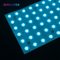 Lámina LED Flexible RGBW de Alta Luminosidad, Cortable, Ultrafina, para Retroiluminación de Letreros Pequeños y Pantallas