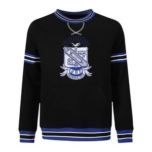 เสื้อสเวตเชิ้ตคอกลมลายตราสัญลักษณ์ Phi Beta Sigma สำหรับผู้ชาย สวมใส่สบาย ผลิตจากผ้าคุณภาพพรีเมียม เสื้อผ้าสำหรับสมาคมพี่น้องชาวกรีก เหมาะสำหรับใส่ลำลอง - Product Image 2