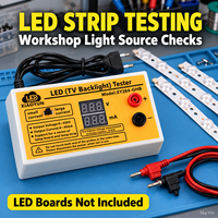Testeur de rétroéclairage LED TV 0-320V avec double affichage numérique, outil de réparation de bandes et de perles LED XY284-GHB pour atelier, vente en gros