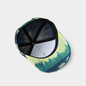 Breathable Sublimated Sports Cap Lightweight Polyester Adjustable Closure Casual Outdoor Fashion <b>Hat</b> for Everyday Use - Product Image 6
