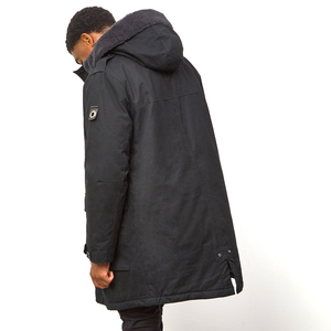 Men's Hooded <b>Parka</b> Jacket-Winter Outdoor Windproof Streetwear with Easy Fit Soft Lining & Nylon winter jacket - Product Image 2