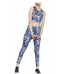 Servicio OEM, Conjuntos de Yoga Deportivos con Logotipo Personalizado al por Mayor, Ropa Deportiva Sólida, Transpirable, de Secado Rápido, Conjunto de Leggings y Sujetador Deportivo para Mujer - Product Image 3