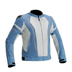 Blouson de moto unisexe en Cordura à col montant, séchage rapide, nouveau design, pour l'hiver/été, course - Imperméable, coupe-vent, respirant - Product Image 3
