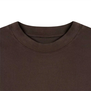 T-shirt pour homme, nouveau, 100% coton biologique, tissu tricoté, coupe ample, col rond, couleur unie, respirant, écologique, séchage rapide à l'avant - Product Image 4