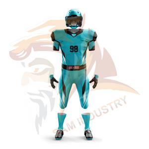 Uniformes de Fútbol Americano de Último Diseño, Conjunto de Uniformes de Fútbol Americano de Estilo Nuevo para Jóvenes y Hombres - Product Image 2