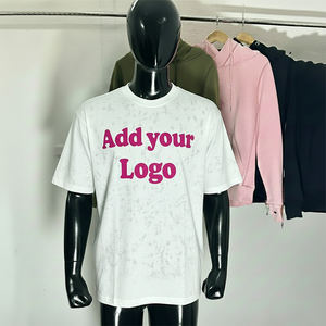 Wholesale Heavyweight Blank Men's 100% Cotton 260 Gsm <b>Oversized</b> Custom t <b>Shirt</b> rhinestone jersey <b>shirt</b> - Product Image 1