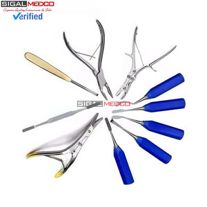 Ensemble d'instruments de rhinoplastie de haute qualité, 82 pièces, en acier inoxydable, outils chirurgicaux manuels professionnels pour la rhinoplastie, kit CE - Product Image 6