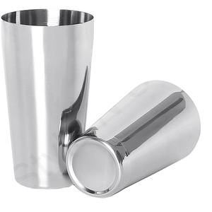 Coctelera de acero inoxidable, productos de herramientas de barra, serie, coctelera, conjunto de coctelera de acero inoxidable, promocional, Boston, barra de coctelera de vidrio - Product Image 1