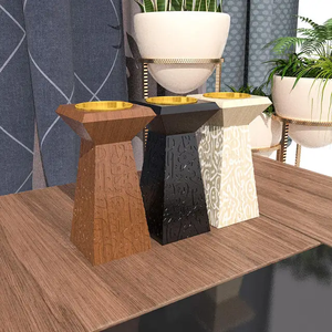 Quemador de Incienso Árabe VeloraWood, Porta Incienso de Madera Natural Hecho a Mano de Primera Calidad para una Decoración del Hogar Elegante de Inspiración Árabe - Product Image 2