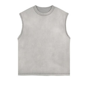 Camiseta Deportiva sin Mangas para Hombre al por Mayor, Ropa de Entrenamiento de Gimnasio de Verano, Camisetas con Diseño de Logotipo Personalizado - Product Image 3