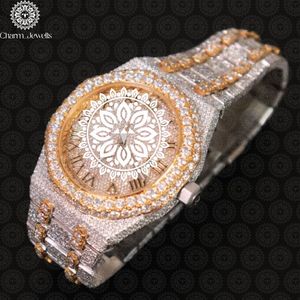 Charm_Jewells Luxury Stainless Steel <b>Watch</b> 38mm Analog Quartz Sapphire Crystal Round Dial Women's Fashion Timepiece - Product Image 2