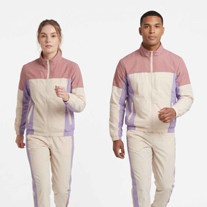 ชุดวอร์มกีฬาฤดูหนาวแบบ unisex ขายส่ง เสื้อฮู้ดผ้าฟลีซซิป แห้งเร็ว ระบายอากาศได้ดี โพลีเอสเตอร์ กันลม สำหรับการฝึกซ้อม - Product Image 2