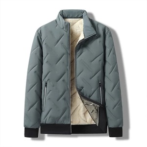 Chaqueta Deportiva Acolchada Gruesa Reversible con Capucha y Cierre de Cremallera, Impermeable, con Cuello Alto para Hombre, Venta al Por Mayor Personalizada - Product Image 2