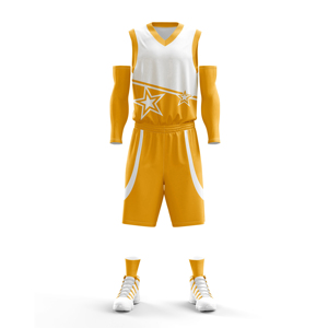 Custom Basketball Uniform Sets Performance <b>Athletic</b> Kit 100% Polyester Sports Jersey Manufacturing Supplier - Product Image 3