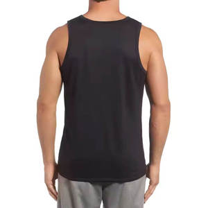เสื้อกล้ามออกกำลังกายแบบลำลองสั่งทำพิเศษสำหรับผู้ชาย-ระบายอากาศได้ดี แห้งเร็ว และป้องกันการเกิดขุย เสื้อผ้าออกกำลังกายระบายอากาศได้ดี เสื้อกล้ามผู้ชายไซส์ใหญ่ - Product Image 2