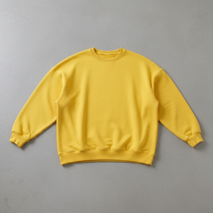 เสื้อสเวตเชิ้ตผู้หญิงขายดี ผ้าฝ้าย 100% น้ำหนักเบา แห้งเร็ว คอกลม สตรีทแวร์ รับทำโลโก้ด้านหน้า ทรงไหล่ตก บริการ OEM - Product Image 3
