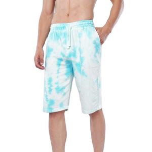 Shorts Tie-Dye Confortables pour Hommes à Prix de Gros, Logo Personnalisé Imprimé, Taille Élastique, Motif Uni, Shorts Tie-Dye de Haute Qualité - Product Image 2