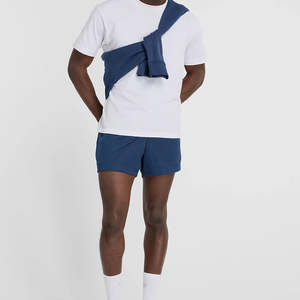 กางเกงขาสั้นออกกำลังกายผู้ชายสำหรับฤดูร้อน ขายส่ง แห้งเร็ว ปรับแต่งได้ เอวกลาง ผ้าตาข่าย ลายวินเทจ ซักแล้ว คุณภาพสูง ผลิตจากโพลีเอสเตอร์ - Product Image 2