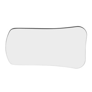 Miroir de photographie intra-orale dentaire rhodié 71x133mm double face, miroir photo occlusal pédiatrique pour enfants, fabriqué au Pakistan - Product Image 6