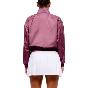Custom Women's Cropped Bomber Windbreaker <b>Jacket</b> <b>Lightweight</b> Zip Front Track <b>Jacket</b> Private Label OEM <b>jacket</b> for men Manufacture - Product Image 2