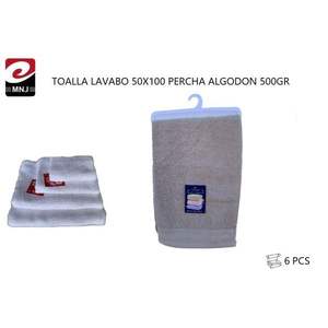 Ensemble de serviettes de bain 50x100 avec crochet Toalla Lavabo Con Percha - Product Image 6