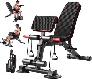 Ghế Gấp Tập Thể Dục Thể Hình Tập Gym Tại Nhà Tùy Chỉnh Có Thể Điều Chỉnh Được Cho Nhà Sản Xuất Ghế Tập Thể Dục Thể Hình Tích Hợp Đa Năng - Product Image 1