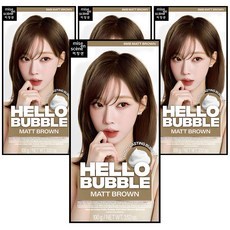 Tinta per Capelli Hello Bubble Mise En Scene Marrone Opaco, Confezione da 4, Prodotto Scontato - Product Image 1