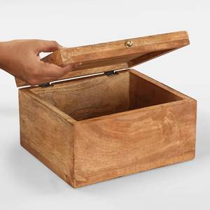 Caja de Té de Madera de Diseño Moderno, Económica y Elegante, Suministro Directo de Fábrica al Por Mayor |   Caja Picante |   Fabricante de Cajas de Almacenamiento en India. - Product Image 2