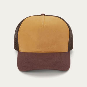 Casquettes Trucker en Maille Coton-Polyester 5 Panneaux Unisexe Personnalisées de Haute Qualité avec Logo Brodé Hip Hop pour Tenue Décontractée Extérieure - Product Image 4