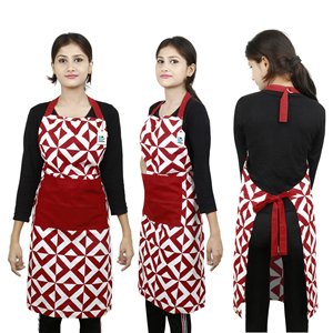 Delantal de Cocina de Algodón 100% Puro de Primera Calidad, Delantal de Chef para Hornear y Cocinar, Lavable y Reutilizable - Product Image 3