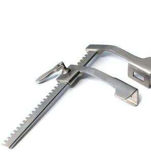 Ensemble d'instruments chirurgicaux en acier inoxydable de haute qualité Bufford Finochietto Classe I pour chirurgie thoracique et bariatrique, certifié CE, réutilisable - Product Image 1