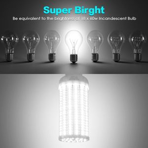 Lampadina LED a Pannocchia Equivalente a 500W, 5500 Lumen, 6500K, Base E39 Mogul, Luce Bianca Fredda per Grandi Aree - Product Image 2