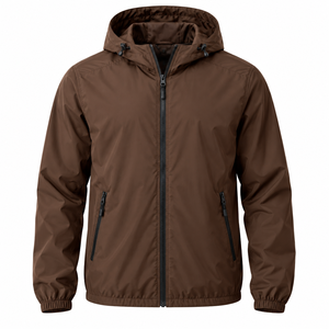 Chaqueta Cortavientos Personalizada al por Mayor para Hombre, Impermeable, Transpirable, Anti-UV, Ecológica, de Secado Rápido, para Senderismo al Aire Libre, Deportiva de Invierno, de Nailon - Product Image 5
