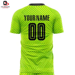 Ropa Deportiva para Hombre, Uniforme de Fútbol, Tejido Transpirable de Secado Rápido, Conjunto de Camiseta y Pantalones Cortos Deportivos, Servicio OEM para Jugar en Cualquier Clima - Product Image 6