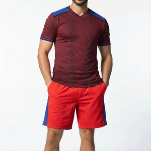Nouveau maillot de football personnalisé pour hommes, sublimation, respirant, manches courtes, uniforme d'équipe sportive, impression personnalisée - Product Image 6
