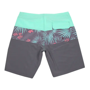 Short de plage pour hommes, short de bain à changement de couleur, écologique, respirant, taille élastique, en toile, séchage rapide, maillot de bain d'été - Product Image 5