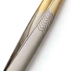 Pince à épiler pour sourcils à pointe inclinée en acier inoxydable durable - Product Image 6