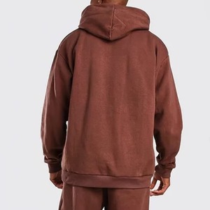 Ensemble de survêtement unisexe en molleton technique imprimé, coupe ample et oversize, avec sweat à capuche et pantalon de jogging en coton personnalisé pour homme - Product Image 3